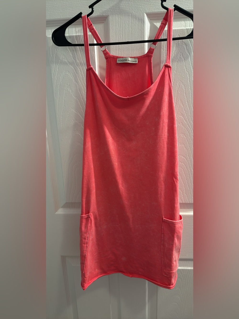 Zenana Outfitters Hot Pink Romper NWOT